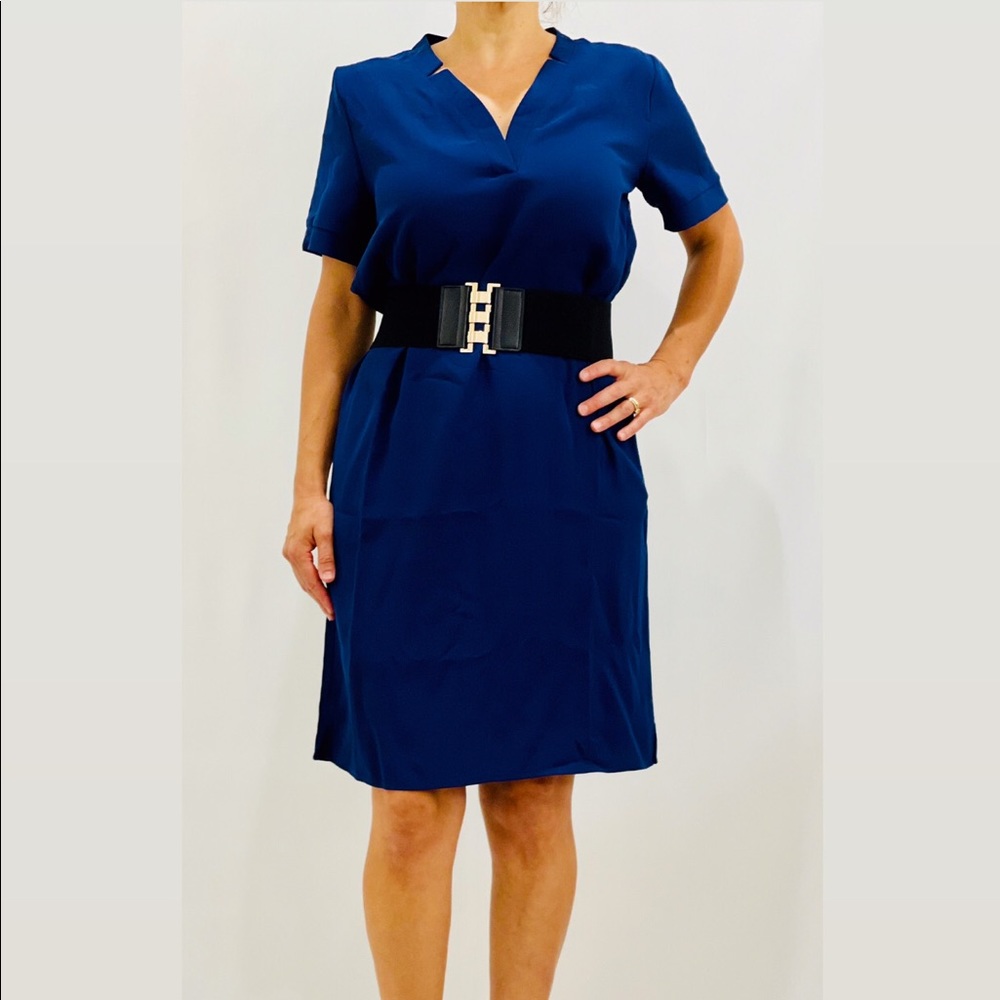 IRIS&INK MUHLY CREPE DRESS